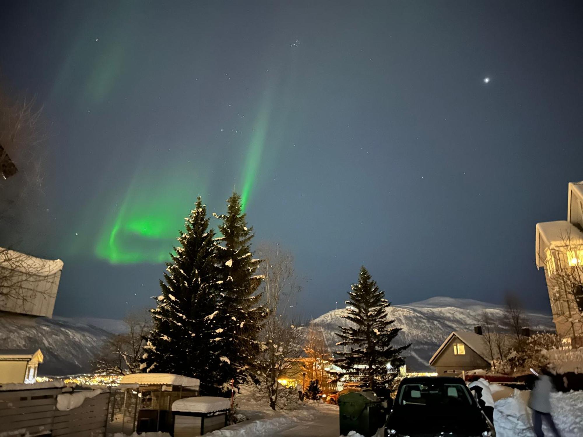 Arctic 3 Room Apartment - Aurora View - Free Parking 特罗姆瑟 外观 照片